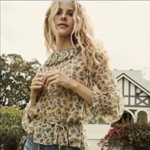 NWT Doen Cadence Top in Boutique Floral Size M